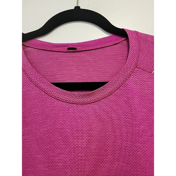 Lululemon Metal Vent Tech SS 2.0 PCLY/PUHL Purple Highlight Men's Large - Picture 3 of 6